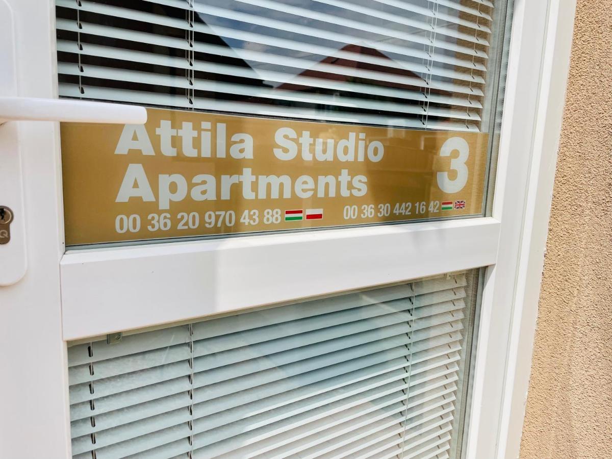 Attila Studio Apartments Hajdúszoboszló 外观 照片